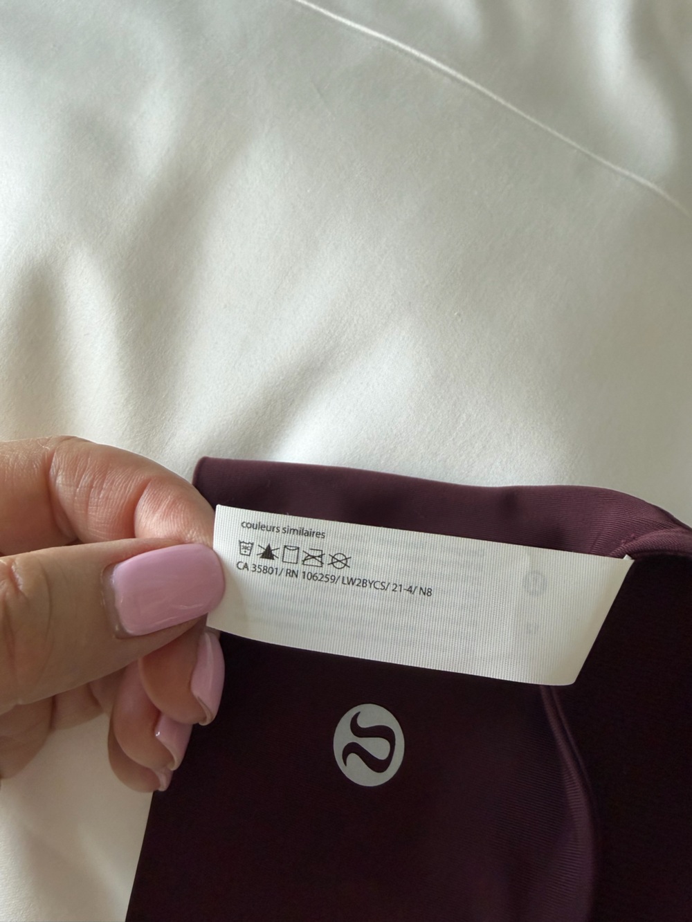NWT Lululemon Athletica sports bra. Like A Cloud. B/C cup. Sz 12. Brand new! - Picture 9 of 16